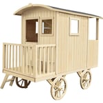 Cabane en bois Roulotte Carry