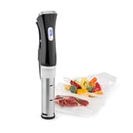 Klarstein QuickStick Mixeur plongeant sous vide (1 300 W, 20 litres, thermostat, minuteur, réglage de la température, écran LCD, bleu et noir