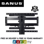 SANUS VODLF125 Outdoor Full-Motion TV Wall Mount Bracket for 40" to 85" inch TVs