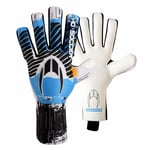 HO Soccer Pro Evolution Squadra Negative Argentina Gants de Gardien de But Unisexe pour Enfant Bleu/Blanc Taille 6