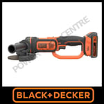 Black & Decker BCG720D13 18 Volt Angle Grinder + 2Ah Battery Charger & 3 Discs