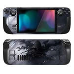 playvital Kit d'Autocollants de Protection pour Steam Deck OLED,Stickers Skin Vinyl pour Steam Deck LCD-Assassin Ombre