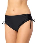 Bellivalini Bas de Maillot de Bain Bikini String Vêtement été Femme VO-M30 (Nero, XL)