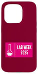 Coque pour iPhone 15 Pro Pink Lab Week 2025, jolie pour un technicien de laboratoire