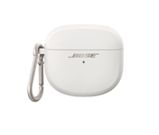 Bose Wireless Charging Case Open Earbuds - Smoke White Ladeetui