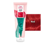 Wella Professionals Colour Fresh Mask | Masque Coloration Temporaire | Couleur À la Maison | Zéro Dommages | Red | 150 ml