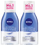 2 X Nivea Daily Essentials Double Effect Eye Make-Up Remover (2 X 125ml)