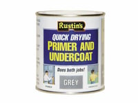 Rustins Quick Dry Primer & Undercoat Grey 1 Litre