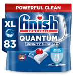 Finish Quantum Infinity Shine Dishwasher Tablets Bulk | Scent: Fresh | Size: 83 Dishwasher Tabs | For Sparkling Clean