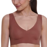 Sloggi BH ZERO Feel 2 0 Bralette Mörkbrun XX-Large Dam