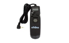 vhbw Telecommande portable Câble compatible avec Canon EOS R6, 350D, Rebel XS, Kiss X2, Rebel T2i, 100D Appareil Photo+ Minuterie