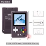 Pocket Mini Handheld Game Player Metal Shell 1,54" IPS-näyttö pelikonsoli Linux 1050mAh akku Hifi-kaiutin