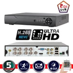 CCTV 5MP 8 Channel Digital Video Recorder DVR AHD 1920P VGA HDMI BNC UK CASPERi