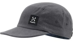 Haglöfs Hemp Cap Mörkgrå metallic S/M - Fri frakt