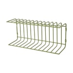 Broste Copenhagen Maggie wall shelf 40x12.5x18 cm Army green