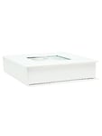 Deknudt – Box Picture Photo Album, White Leather/pu, 8 x8 cm