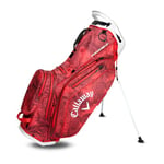 Callaway Golf Fairway 14 HD Sac avec Support imperméable Motif Palmiers Rouges/Gris