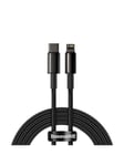 Baseus Tungsten Gold Cable Type-C to iP PD 20W 2m (black)