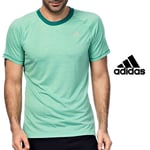 Adidas Mens Prime Infinite Climalite Crew Green T Shirt Casual Free Tracked Post