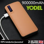 900000mah Portable Power Bank 3usb Pack External Battery Fast Charger