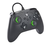 Powera Xbgp0190-01, Gamepad, Pc, Xbox One, Xbox One S, Xbox One X, D-Pute, Hjem-Knapp, Menyknapp, Valg-Knapp, Koblet Med Ledninger (Ikke Trådløs), Usb, Sort, Limefarget