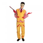 Bristol Novelty Mens Dapper Clown Halloween Costume - XL