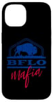 Coque pour iPhone 14 Célébrez la fierté 716 avec le motif Bison Buffalo BFLO