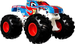 Hot Wheels Monster Trucks, Oversized Monster Truck, 124 Scale Die-Cast Toy Truc