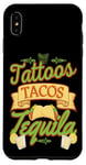 iPhone XS Max Tattoos Tacos Tequila Tex-Mex Tattooer Case