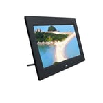 L.BAN Digital Frame Electronic photo album digital photo frame HD home 7 inch 8 inch 10 inch multi-function photo video player (Color : BLACK, Size : 10 inches)