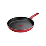 TEFAL - Poêle - 32 cm - rouge - Daily Expert