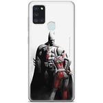 ERT GROUP Coque de téléphone Portable pour Samsung A21s Original et sous Licence Officielle DC Motif Batman 012 Parfaitement adapté à la Forme du téléphone Portable, Coque en TPU