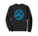 66 Year Old Mountain Biker: Bike 1958 66th Birthday Sweatshirt