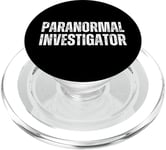 Enquêteur paranormal chasse fantôme Halloween PopSockets PopGrip pour MagSafe