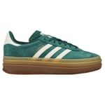 adidas Originals Sneaker Gazelle Bold - Grön/Vit/Guld Dam, storlek 39⅓