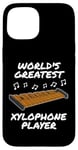 Coque pour iPhone 15 Le plus grand joueur de xylophone au monde, xylophoniste