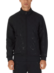 LUKE 1977 Ronaldo Zipped Sweatshirt, Black Black