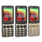 New T 758 GSM Unlocked Cell Phone 2.8in Screen 3200mAh Battery Big Button High V