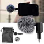 Mini Plug‑Play Omnidirectional Mic For Ios Mobile Phone Tablets Interview