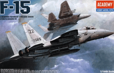 McDonnell Douglas F-15 Eagle Model Kit By Academy Scale 1:144 12609