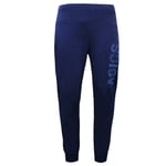 Asics Logo Womens Navy Track Pants - Blue - Size Small