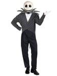 Jack Skellington Disney Painajainen ennen joulua Halloween miesten puku XL