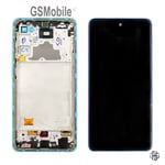 Display Screen LCD Touch Frame Blue Samsung A52 5G A526 A525 Original