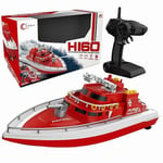 Remote Control Atlantic Yacht Racing Jet Boat RC Speed Boat Twin Motor Sail Ship