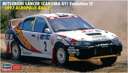 Mitsubishi Carisma Gt Evo IV 1997 Acropolis Rally 1:24 Plastique Model Kit