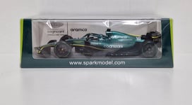 Modèle Auto F1 Échelle 1:43 Spark Aston Martin AMR22 Promenade Gp 2022 Modèle