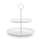 Seletti - Porcelain Cake-Stand Ø 28 cm H 25,5 cm - Kak- och tårtfat - Alessandro Zambelli