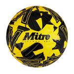 Mitre Ultimax One Ballon de Football Unisexe, Jaune/Noir/Noir, Pointure 5