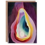 Abstract Sci-Fi Cave Artwork Fantasy Sun Moon Greeting Card Birthday Him Her