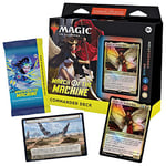 Magic The Gathering March of The Machine Commander Deck - Divine Convocation (100-Card Deck, 10 Planechase Cards, Collector Booster Sample Pack & Accessories) (Version Anglaise)